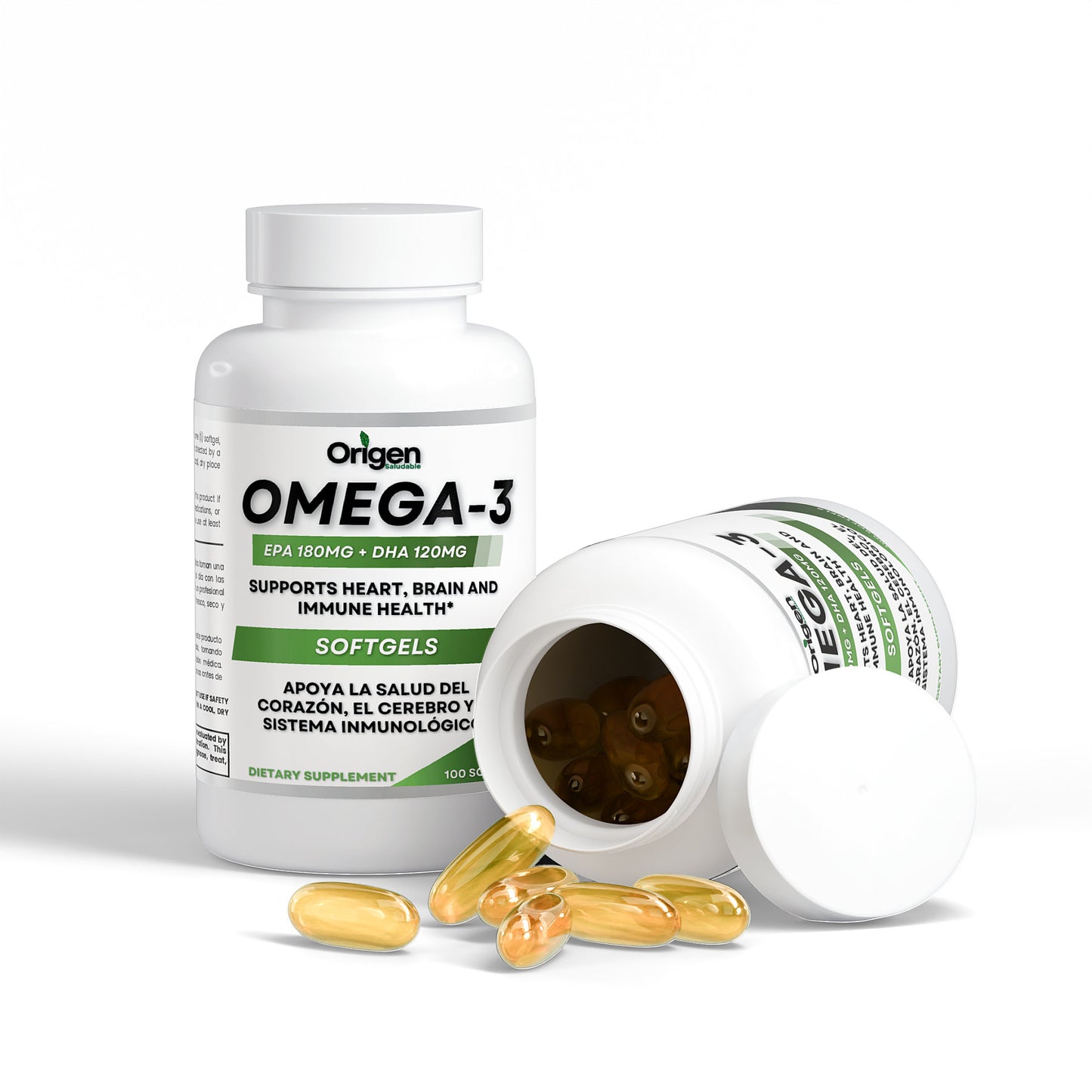 Omega-3 EPA 180 mg + DHA 120 mg