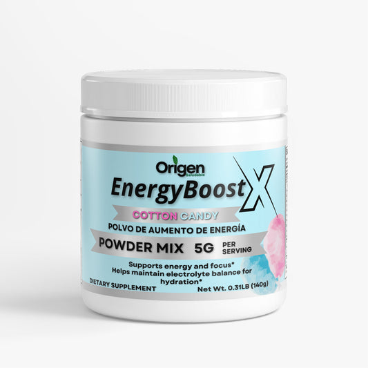 Polvo Energético (Sabor a Algodón de Azúcar)