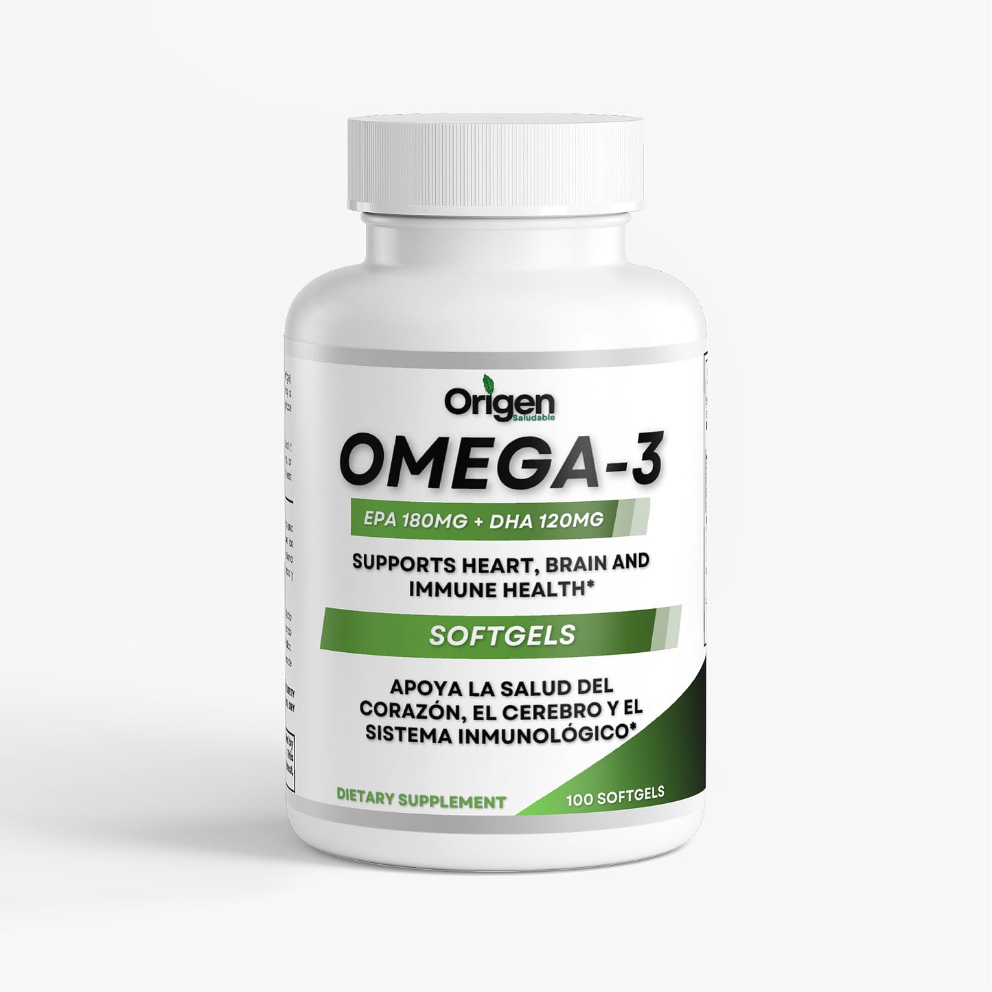 Omega-3 EPA 180 mg + DHA 120 mg
